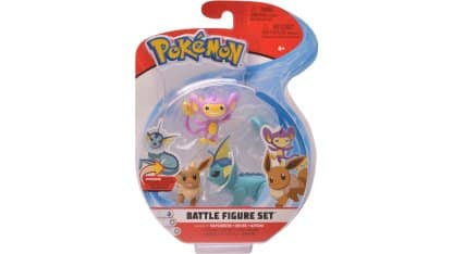 סט פסלוני פוקימון - Aipom, Eevee, Vaporeon