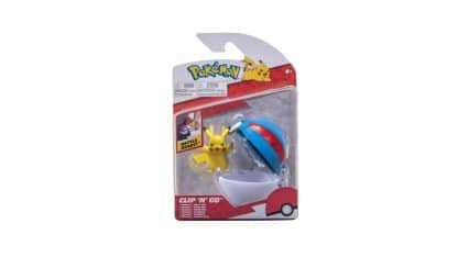 סט פסלון פוקימון - Pikachu + Great Ball