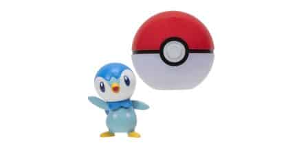 ⁦סט פסלון פוקימון - Piplup + Poké Ball⁩ – תמונה ⁦2⁩
