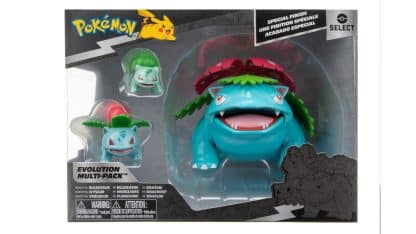 סט פסלוני התפתחות - Bulbasaur , Ivysaur, Venusaur