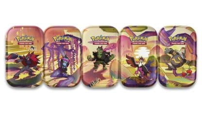 מארז קלפי פוקימון Shrouded Fable Mini Tin