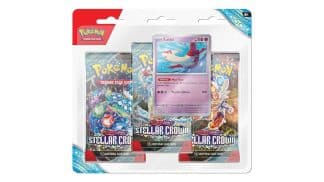 מארז קלפי פוקימון 3 - Pokémon Stellar Crown SV07 3-Pack