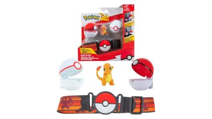 סט פוכדורים וחגורה - Charmander
