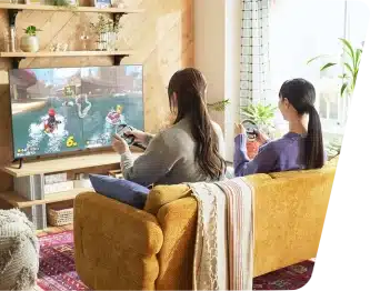 עד 4 שחקנים יכולים להתחרות על אותה קונסולה