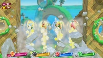 צילום מסך 3 מתוך המשחק: Kirby Star Allies