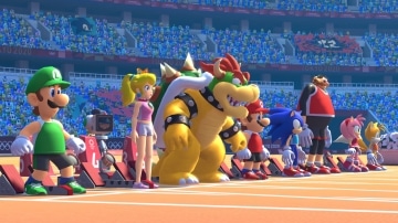 משחק Mario and Sonic at the Olympic Games Tokyo 2020 לנינטנדו סוויץ' - דמויות לקראת תחרות ריצה