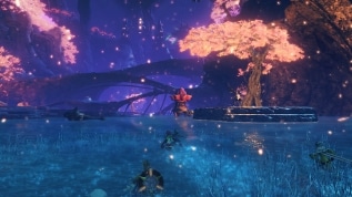 משחק Xenoblade Chronicles 2 לנינטנדו סוויץ' - נוף של טיטאן אוראייה