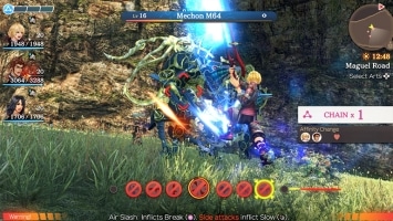 משחק Xenoblade Chronicles: Definitive Edition לנינטנדו סוויץ' - קרב מול מכון