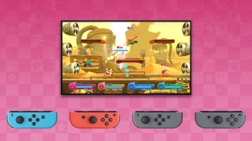 צילום מסך 1 למשחק: Kirby Fighters 2 לקונסולת נינטנדו סוויץ'