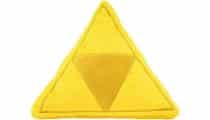 כרית - Triforce צהובה