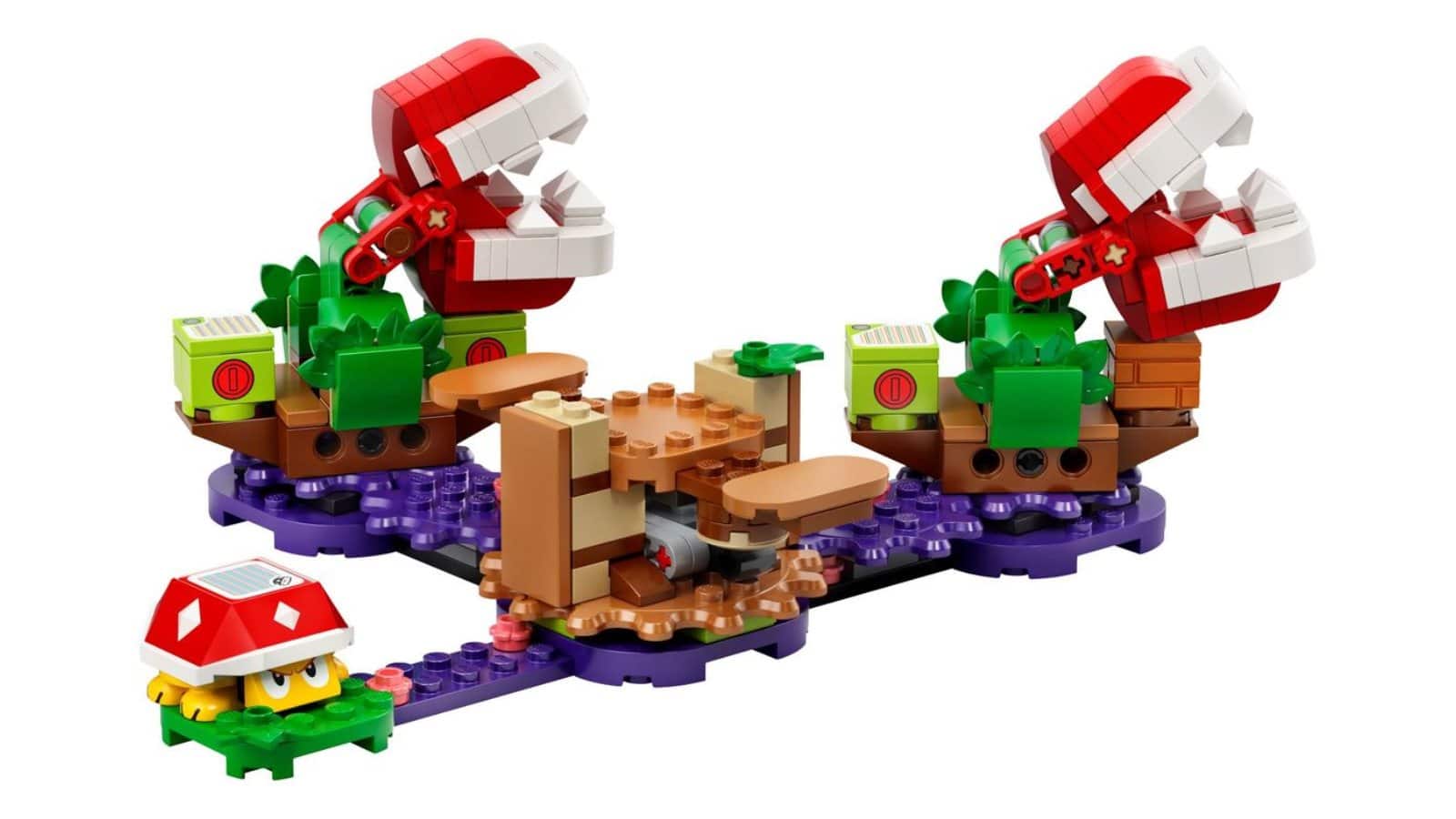 Lego 71382 Piranha Plant Puzzling Challenge - דגם גמור