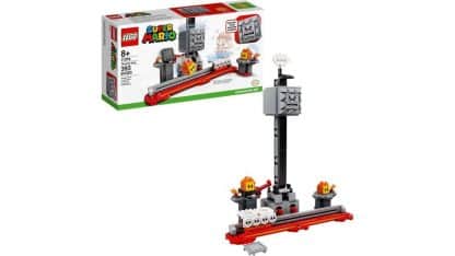 LEGO Super Mario 71376 Thwomp Drop Expansion Set - דגם גמור