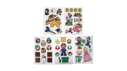 ⁦מדבקות - Super Mario⁩ – תמונה ⁦2⁩