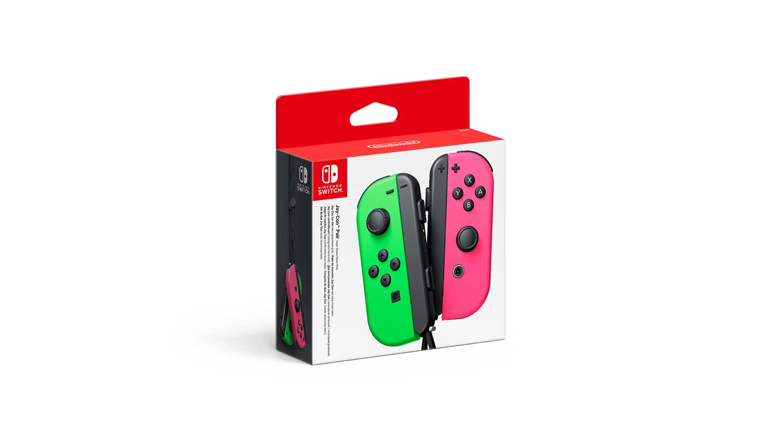 Nintendo Switch Joy-Con Pair - ורוד וירוק