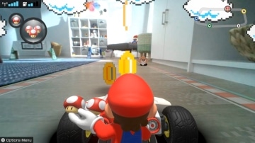 צילום מסך 2 למשחק: Mario Kart Live: Home Circuit לקונסולת נינטנדו סוויץ' מריו במירוץ