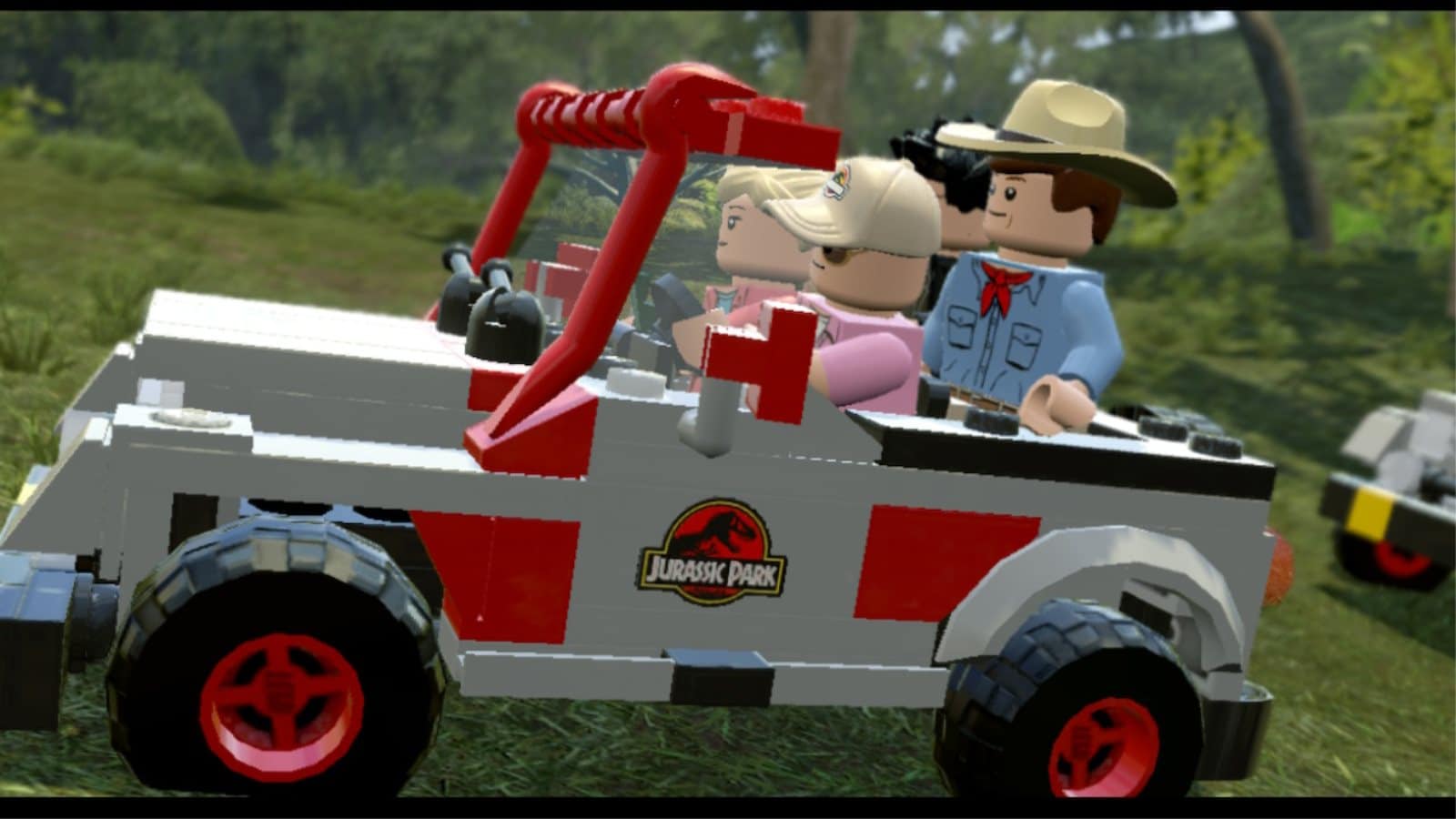 משחק LEGO Jurassic World לנינטנדו סוויץ' - דמויות נוסעות בטנדר