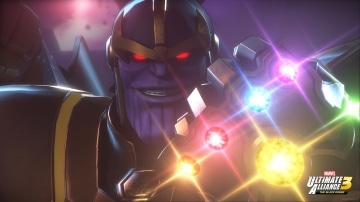 צילום מסך 2 למשחק: Marvel Ultimate Alliance 3: The Black Order היריב תאנוס