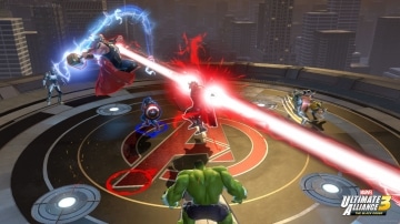 צילום מסך 4 למשחק: Marvel Ultimate Alliance 3: The Black Order דמויות מארוול בפעולה