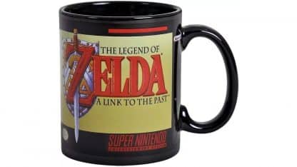 ספל בעיצוב המשחק The Legend of Zelda: A Link to the Past.