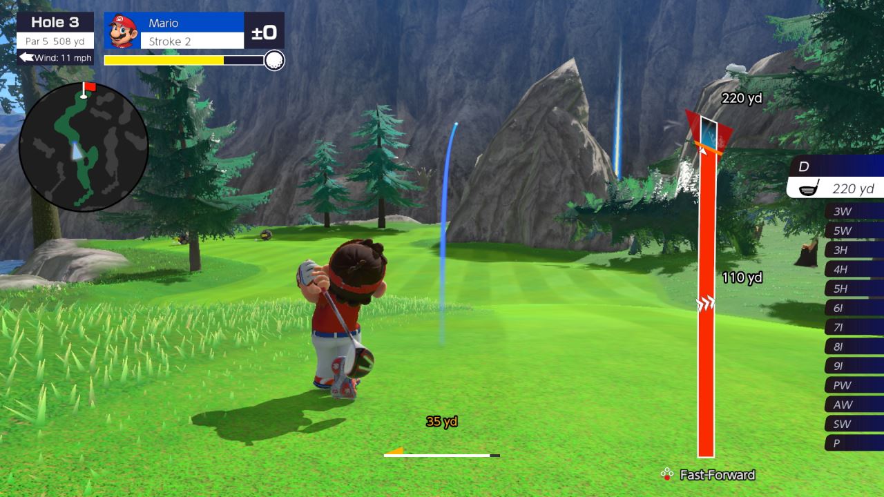 משחק Mario Golf: Super Rush לנינטנדו סוויץ' - חבטה 2