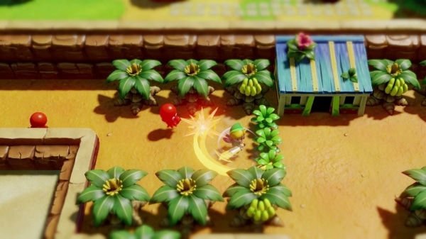 משחק The Legend of Zelda: Link’s Awakening לנינטנדו סוויץ' - לינק מביס מפלצות