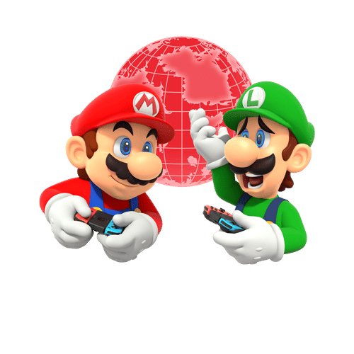 Mario & Luigi playing online