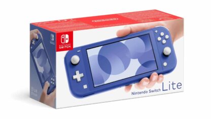 Nintendo Switch Lite - כחול + נרתיק נשיאה Grand Prix Peach במתנה!