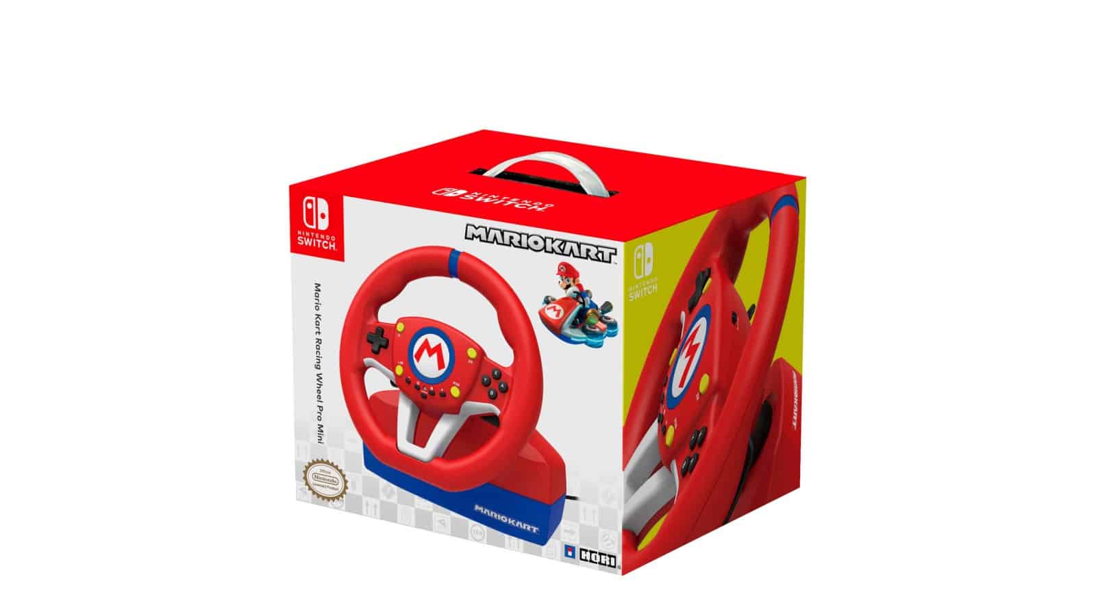 הגה ודוושות Mario Kart Racing Wheel Pro Mini