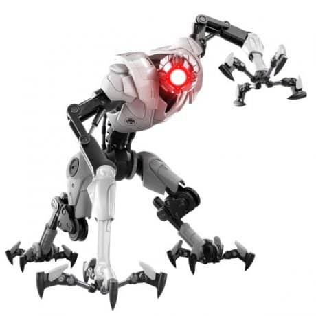 דמות הרובוט E.M.M.I מהמשחק Metroid Dread