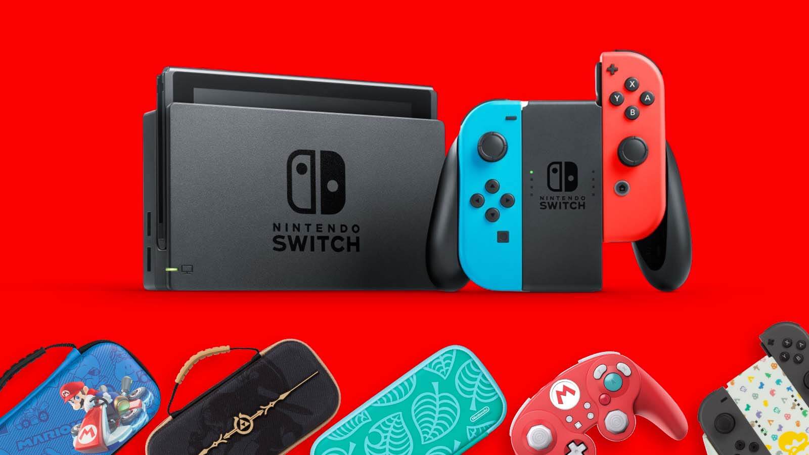 קונים Nintendo Switch ובוחרים אביזר במתנה!