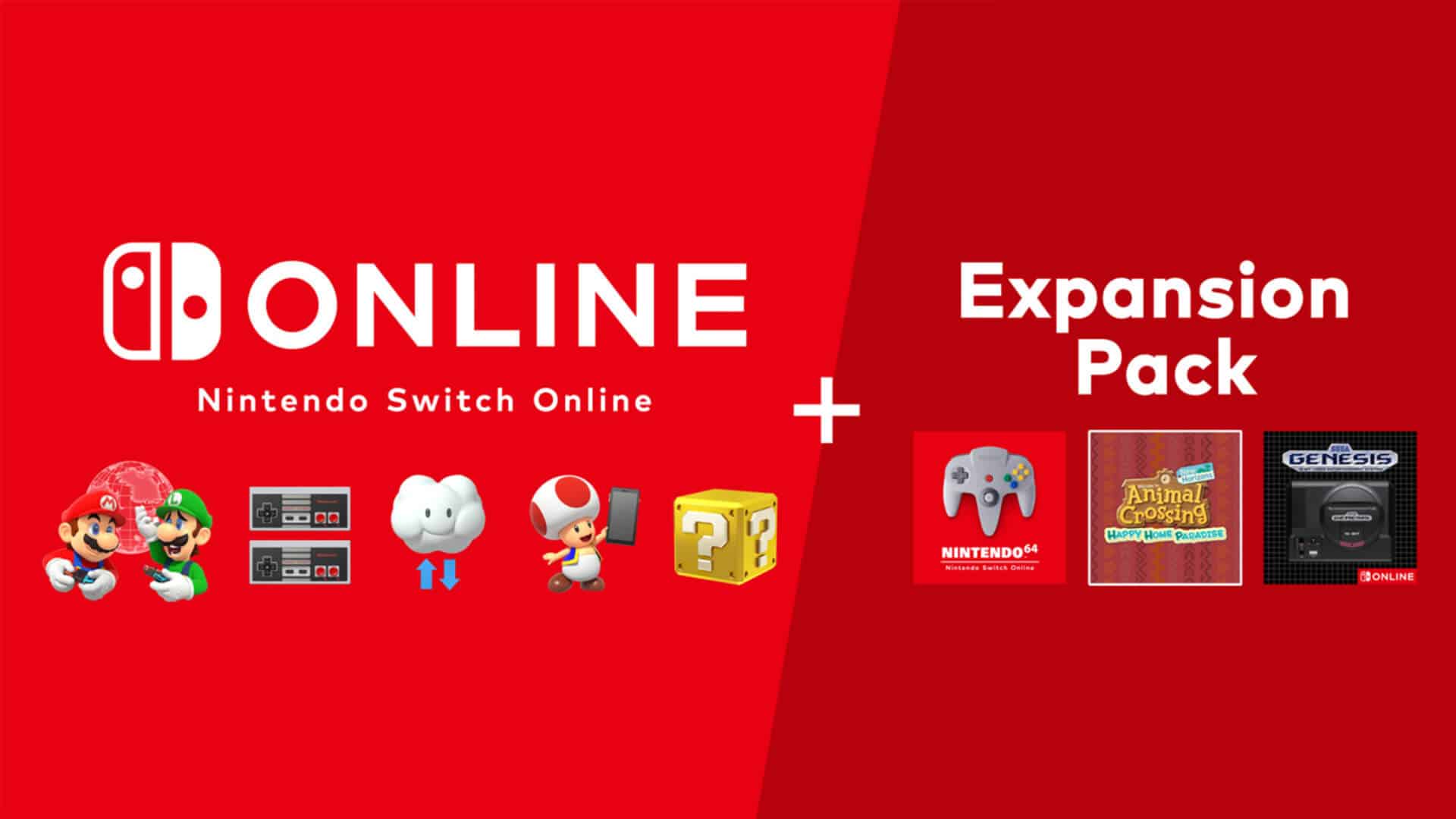 Nintendo Switch Online + Expansion Pack - מנוי 365 יום