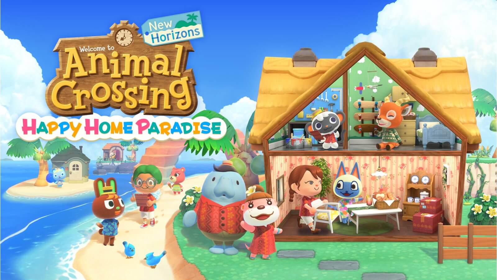Animal Crossing: New Horizons – Happy Home Paradise - הרחבה דיגיטלית
