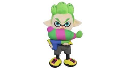 בובה רכה - Inkling Boy Neon Green