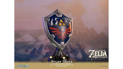 ⁦פסל אספנות - Legend of Zelda: Breath of the Wild - Hylian Shield⁩ – תמונה ⁦2⁩