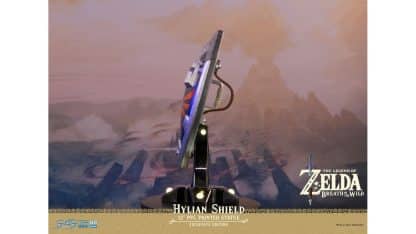 ⁦פסל אספנות - Legend of Zelda: Breath of the Wild - Hylian Shield⁩ – תמונה ⁦4⁩