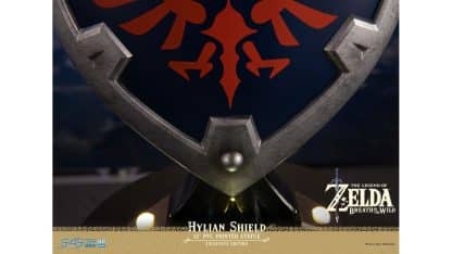 ⁦פסל אספנות - Legend of Zelda: Breath of the Wild - Hylian Shield⁩ – תמונה ⁦6⁩