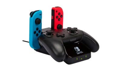 ⁦תחנת טעינה לשלט אלחוטי וזוג שלטי Joy-Con⁩ – תמונה ⁦2⁩