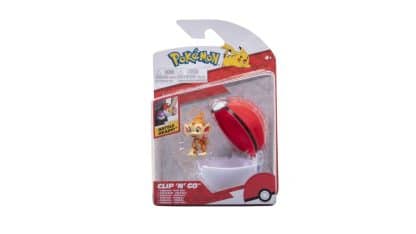 סט פסלון פוקימון - Chimchar + Poké Ball