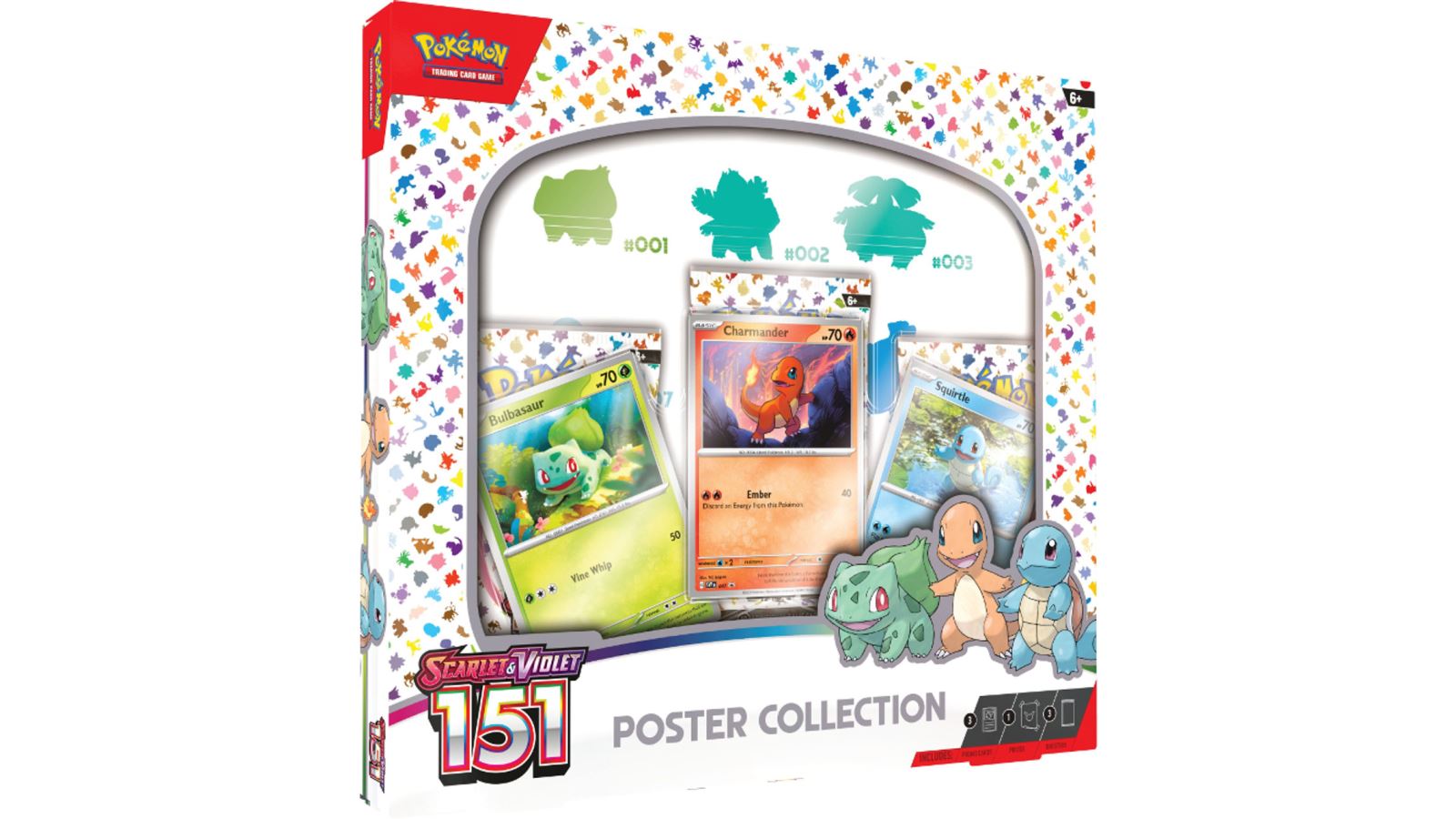 מארז קלפים מיוחד - Scarlet & Violet 151 poster box