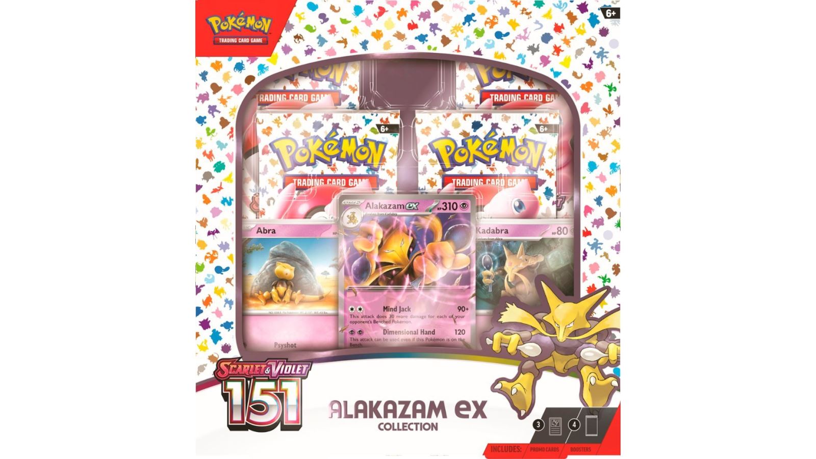 מארז קלפים מיוחד - Alakazam ex Box