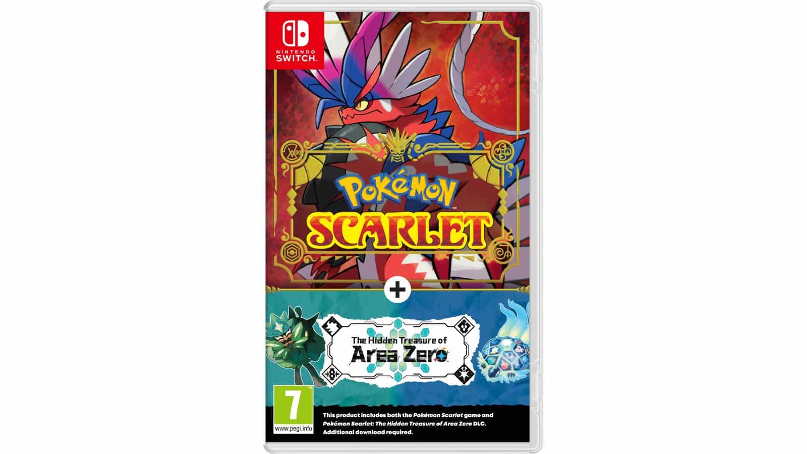 Pokémon Scarlet + The Hidden Treasure of Area Zero