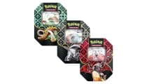 מארז קלפים - Paldean Fates 4 Packs Tin