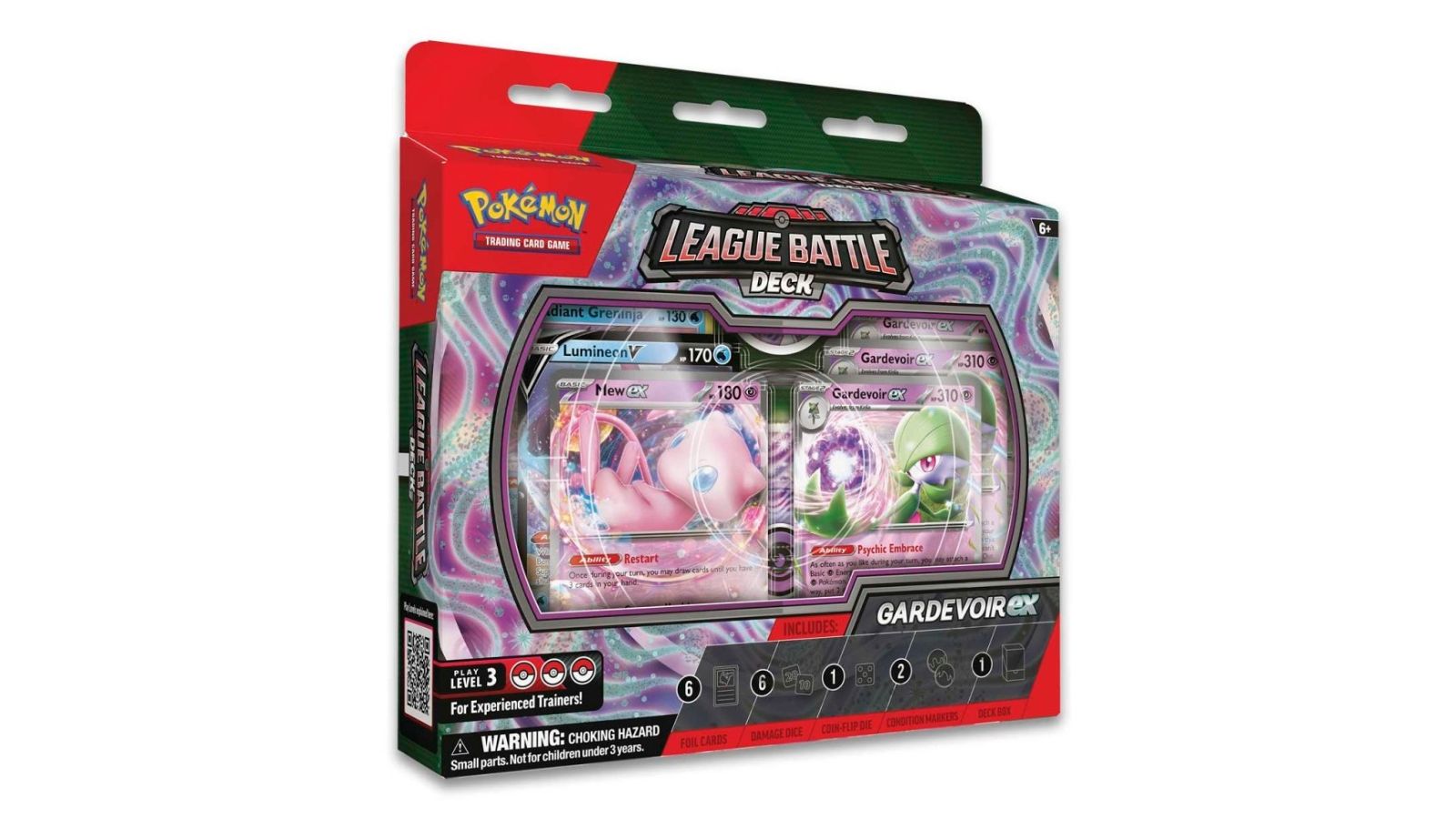 מארז קלפי פוקימון Gardevoir ex League Battle Deck