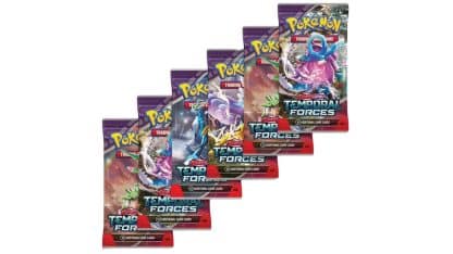 מארז קלפי פוקימון Temporal Forces SV05 Booster