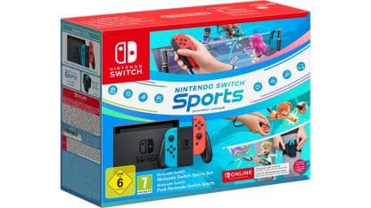 Nintendo Switch + Nintendo Switch Sports + מנוי NSO ל12 חודשים!