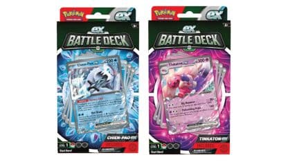 מארז קלפי פוקימון - Chien-Pao/Tinkaton ex Battle Deck
