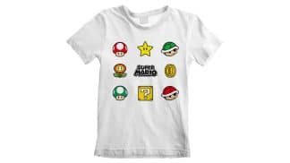 חולצה- Super Mario Items- לבן