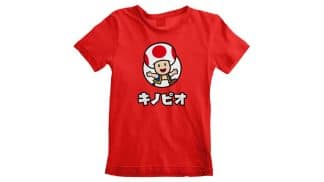 חולצה- Super Mario - Toad - אדום