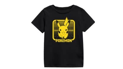 חולצה- Pokemon - Pikachu Retro Arcade-שחור