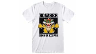 חולצה- Super Mario - Bowser King Of Koopas- אפור